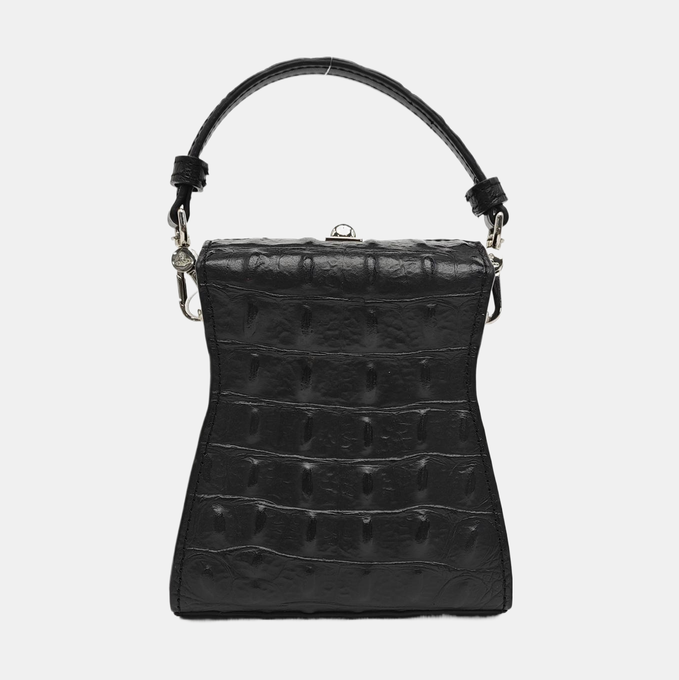 Calfskin Shoulder Bag Black
