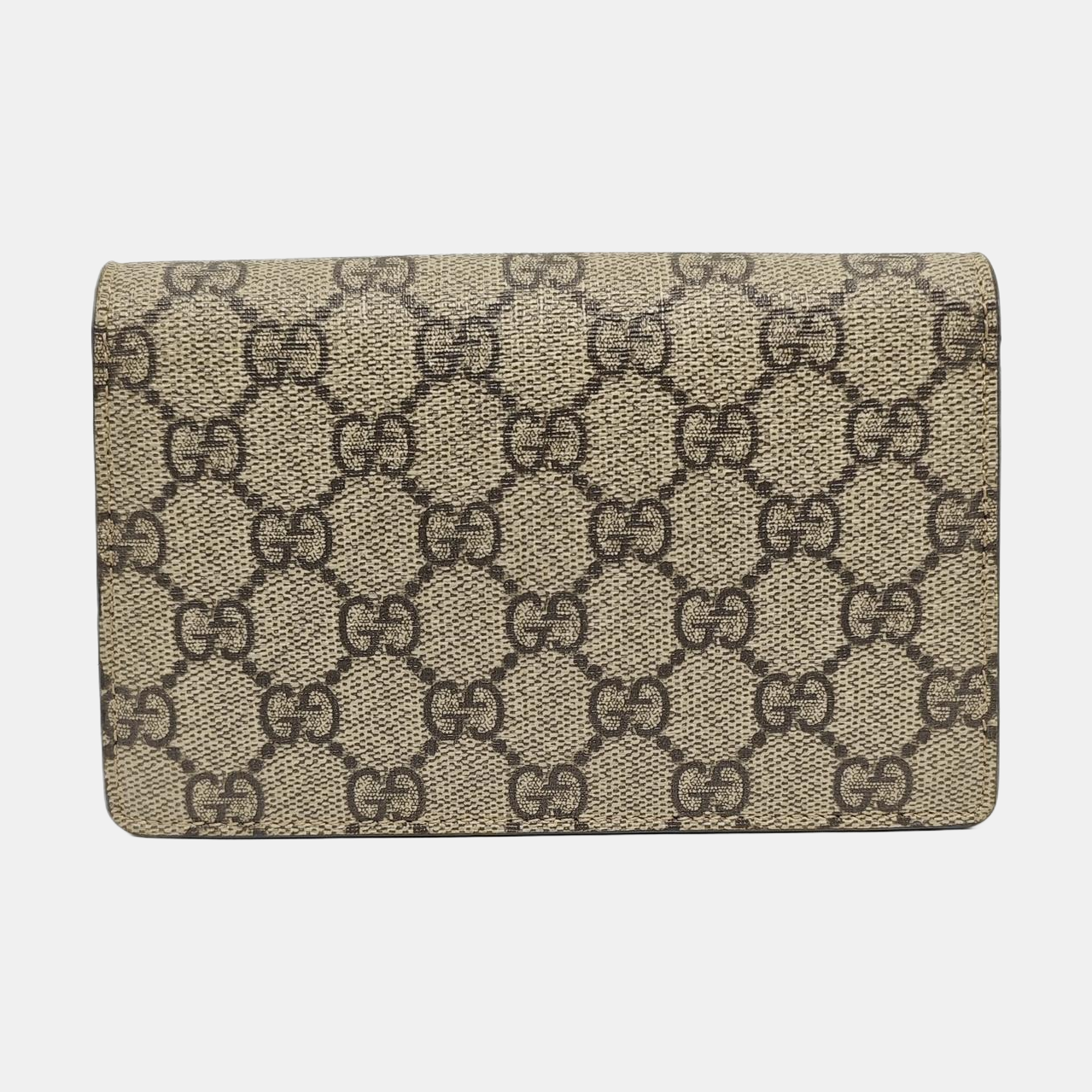 Dionysus Super Mini Monogram Coated Canvas Beige