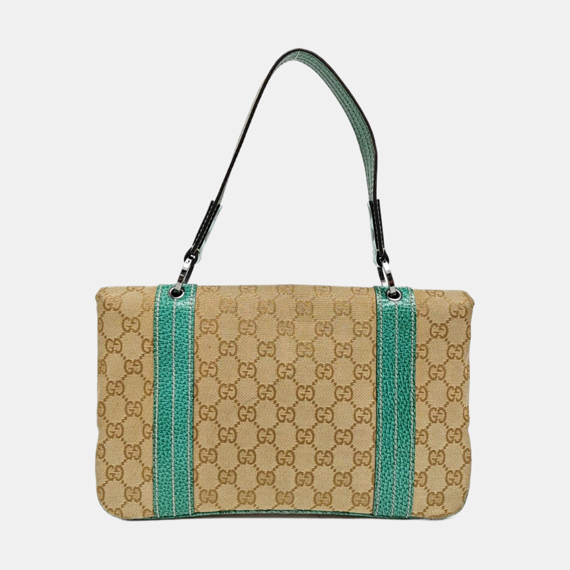 Monogram Canvas Top Handle Bag Beige