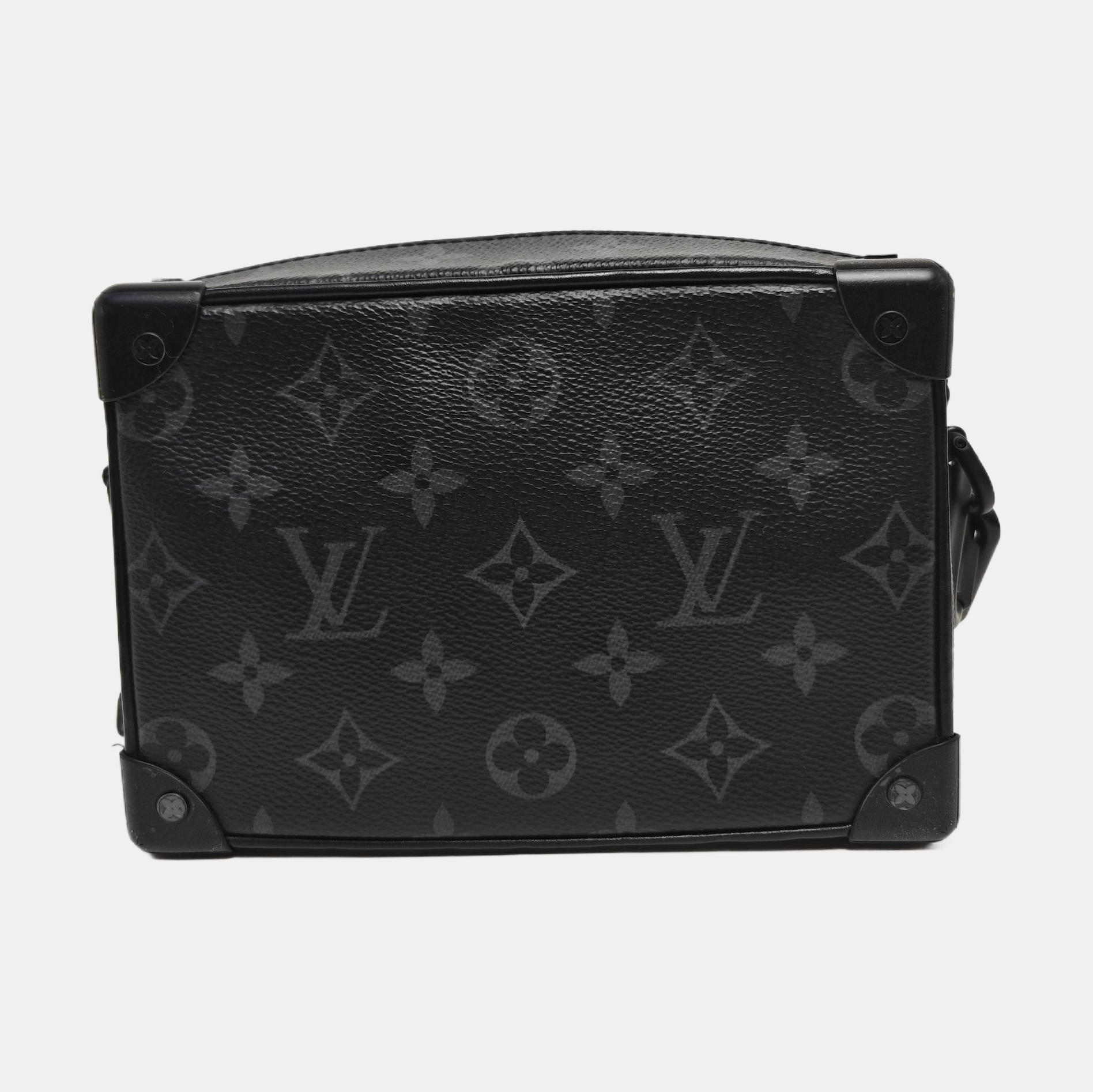 SOFT TRUNK Mini Monogram Coated Canvas Black