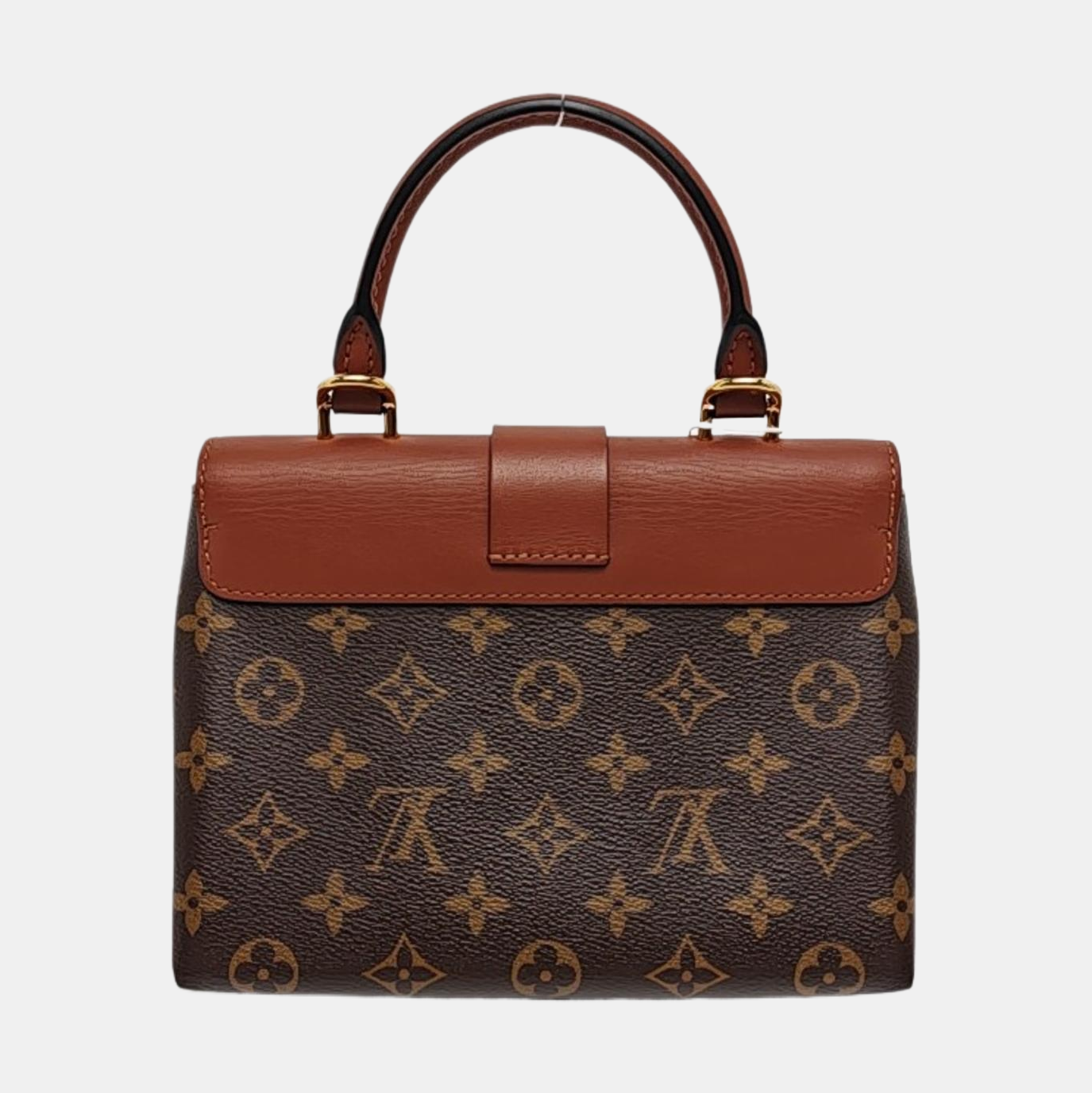 LOCKY BB Monogram Coated Canvas Brown