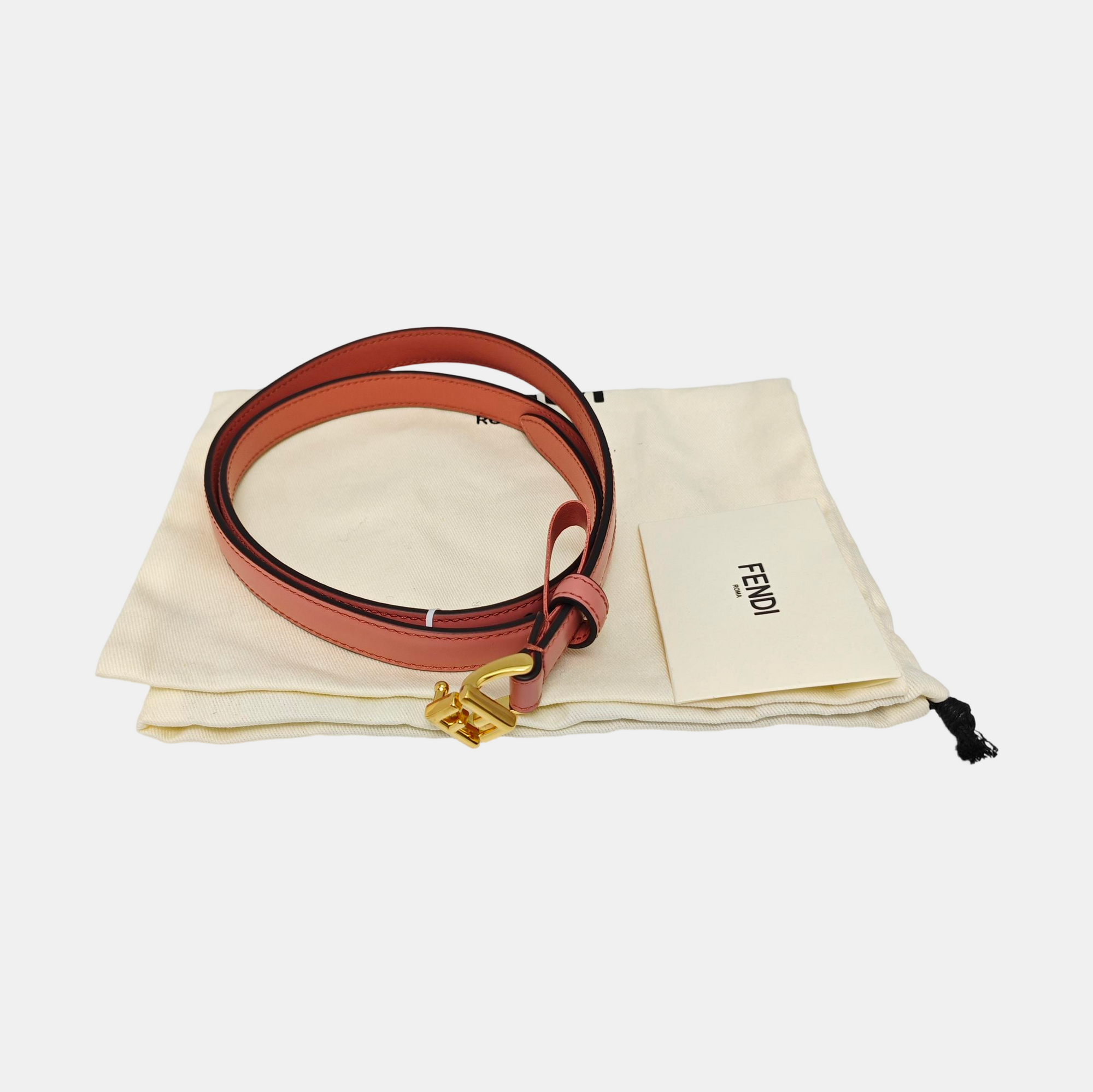 Leather Belt Red