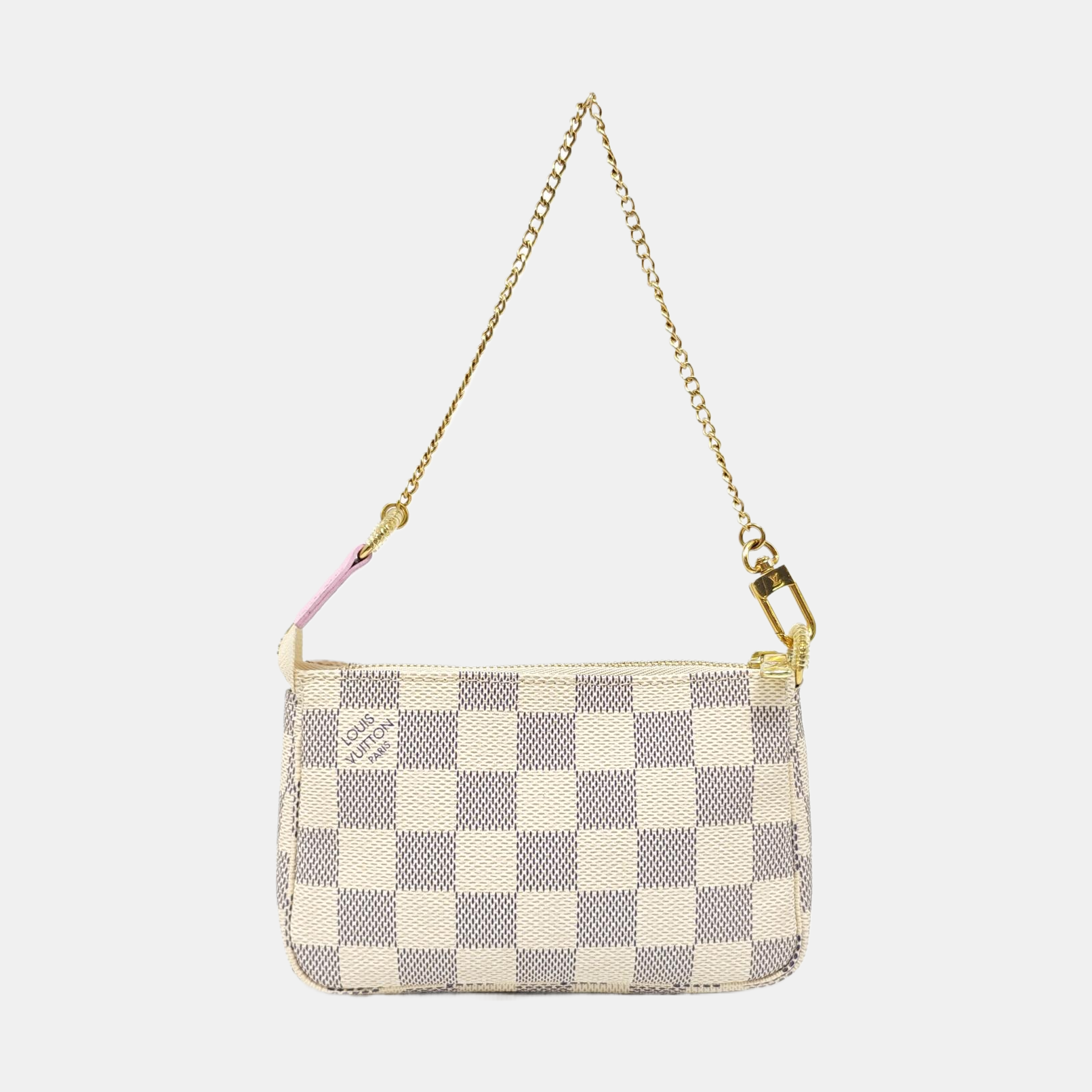 ACCESSOIRES Damier Azur Coated Canvas White