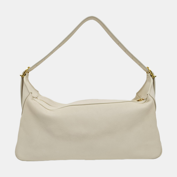 NEW HOBO Calfskin White