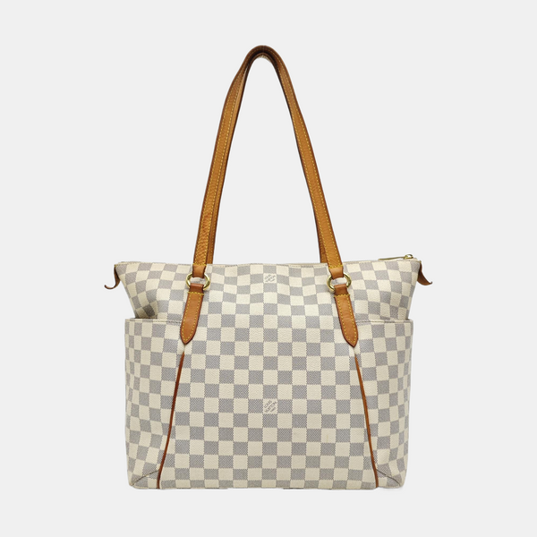 TOTALLY PM Damier Azur Coated Canvas Beige