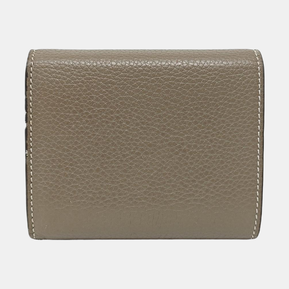 Calfskin Wallet Gray