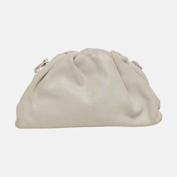 The Pouch Mini Calfskin White
