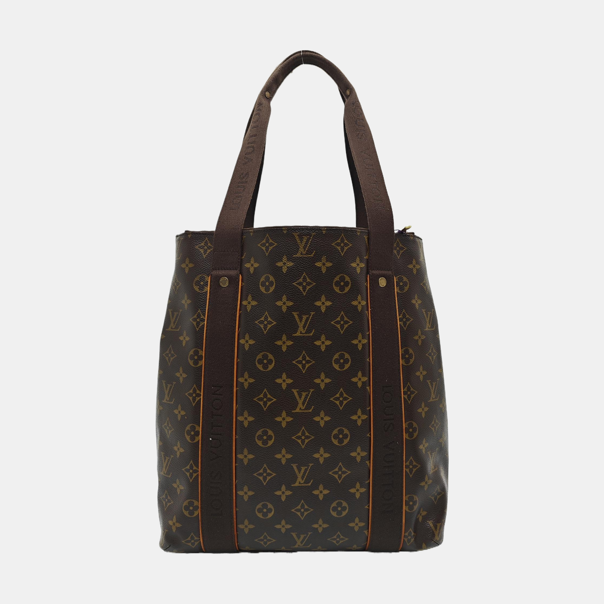 VINTAGE BEAUBOURG Monogram Coated Canvas Brown