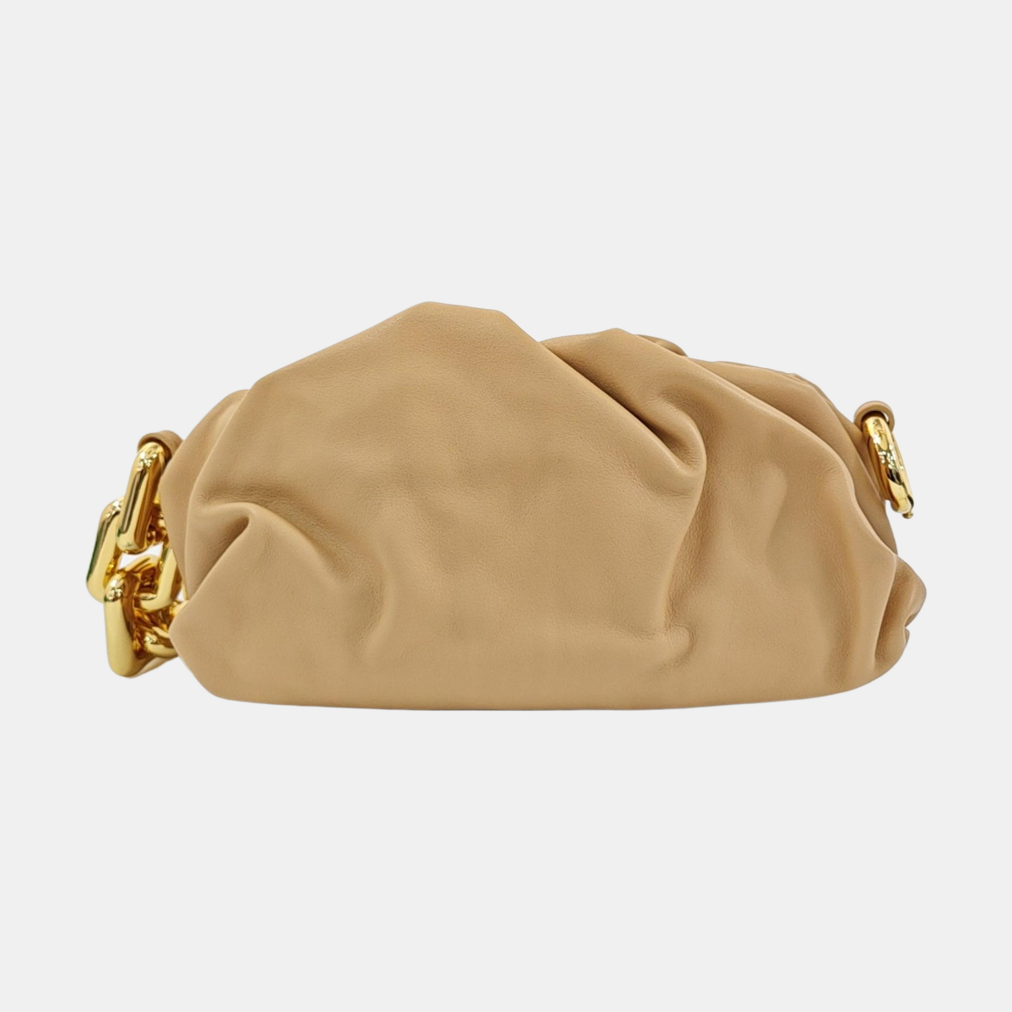 The Pouch Mini Calfskin Beige
