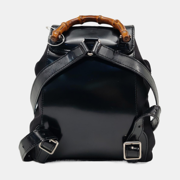 Canvas Backpack Black