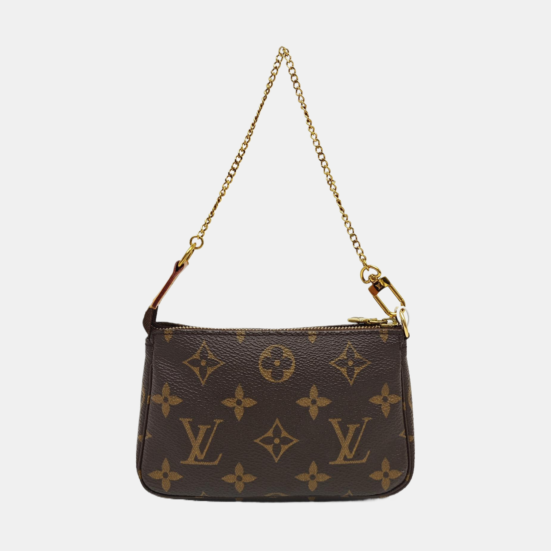 ACCESSOIRES Mini Monogram Coated Canvas Brown