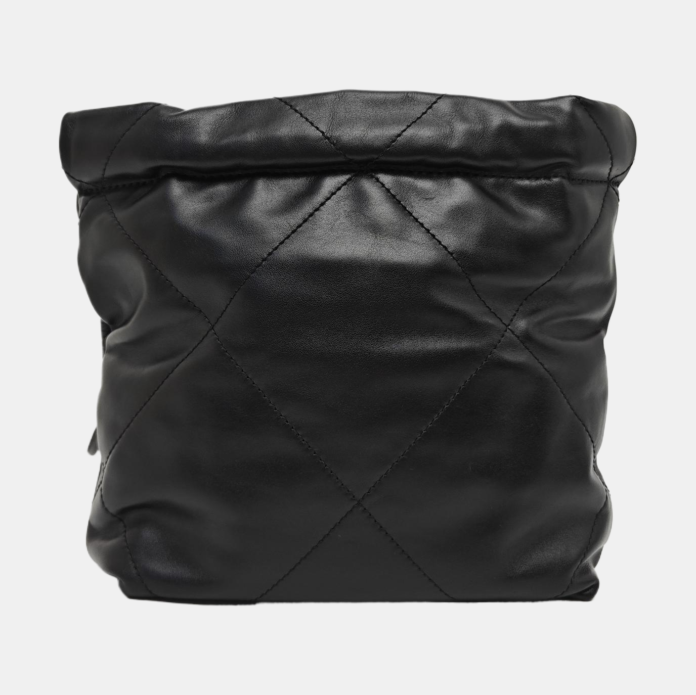 CHANEL 22 Mini Quilted Calfskin Black