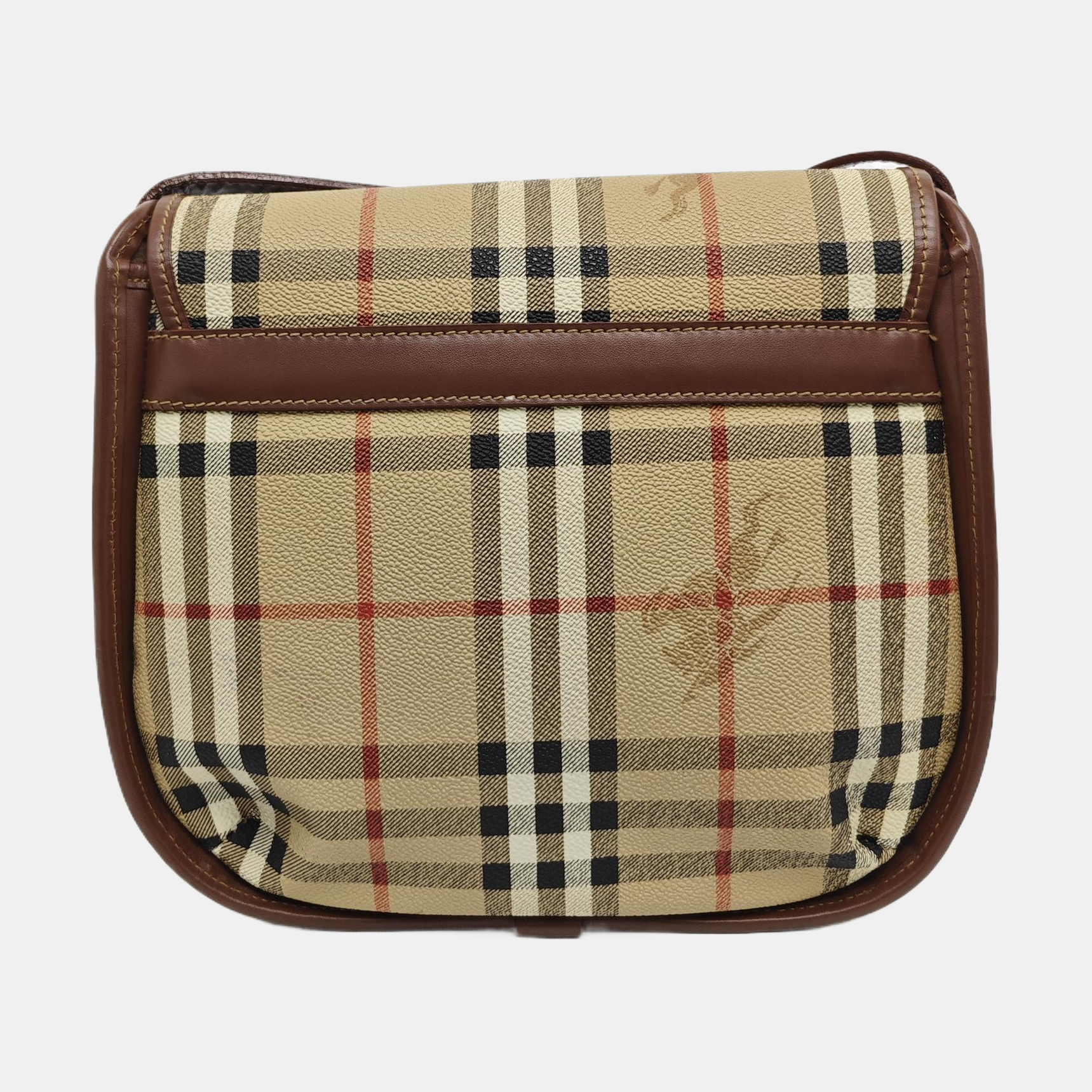 Coated Canvas Shoulder Bag Multicolor