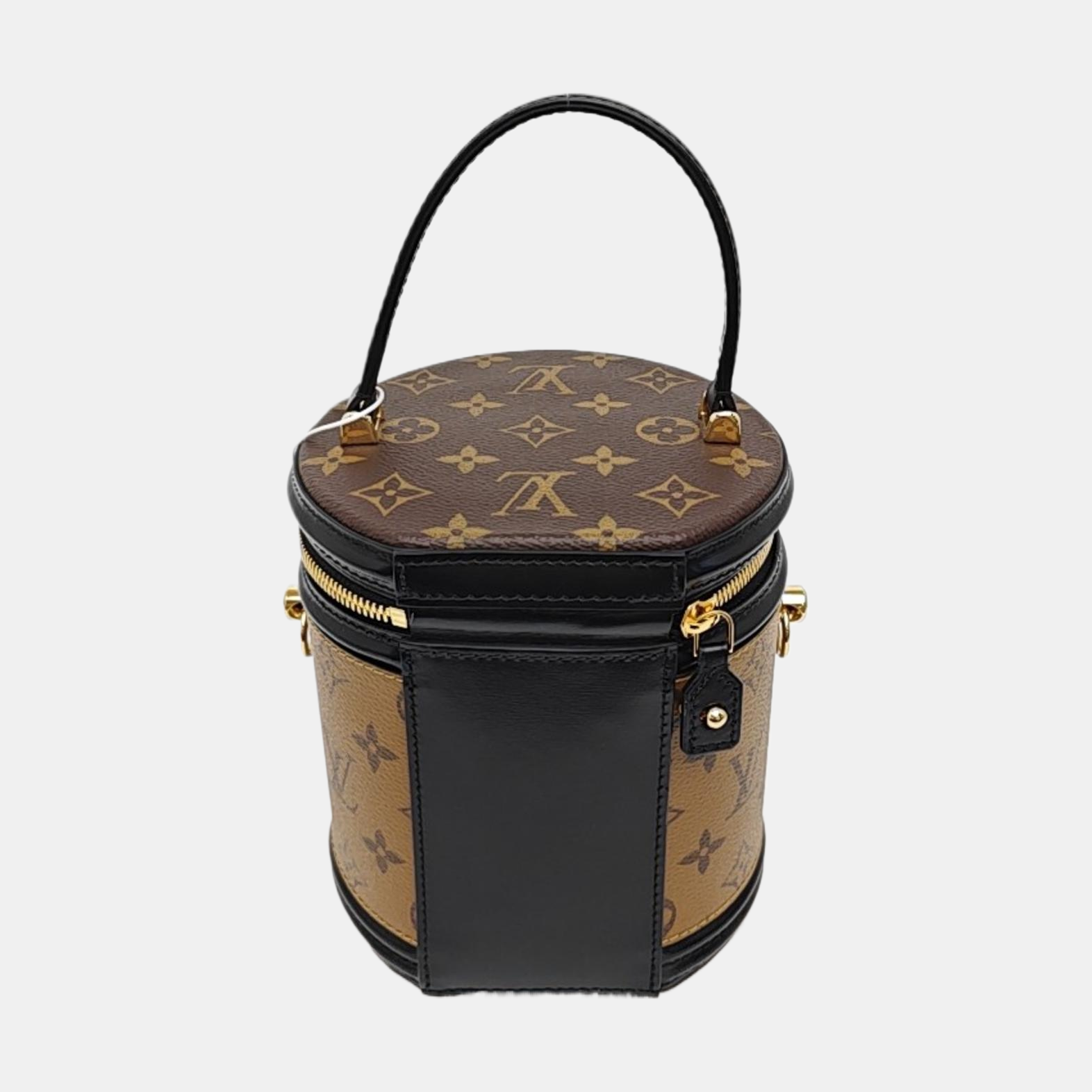 CANNES PM Monogram Coated Canvas Brown
