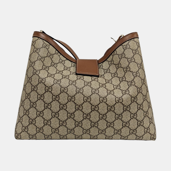 Padlock Medium Monogram Canvas Beige