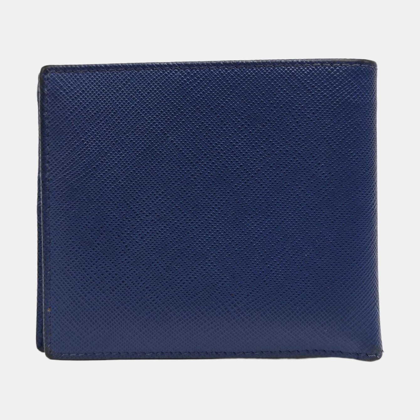 Saffiano Calfskin Card Holder Blue
