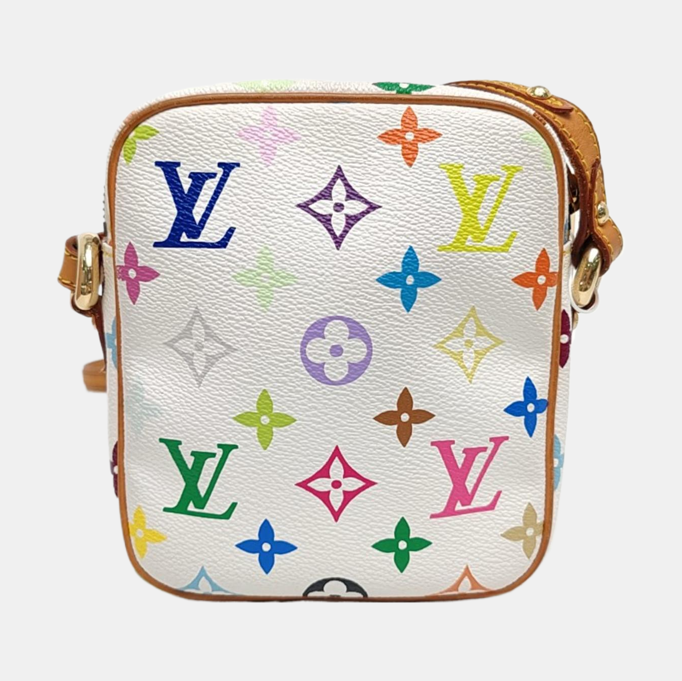 RIFT Monogram Coated Canvas White