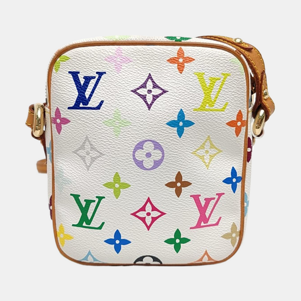 RIFT Monogram Coated Canvas White