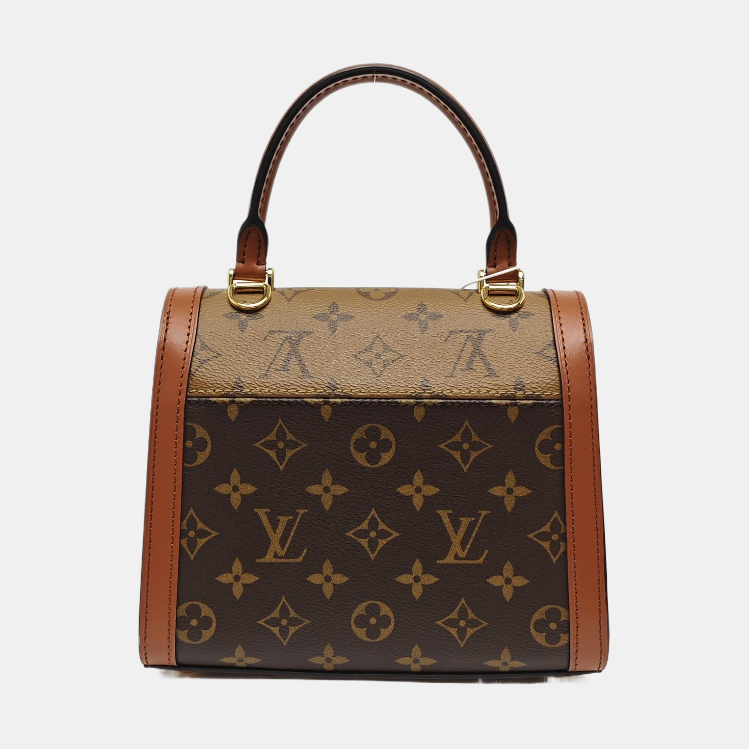 DAUPHINE Monogram Coated Canvas Brown
