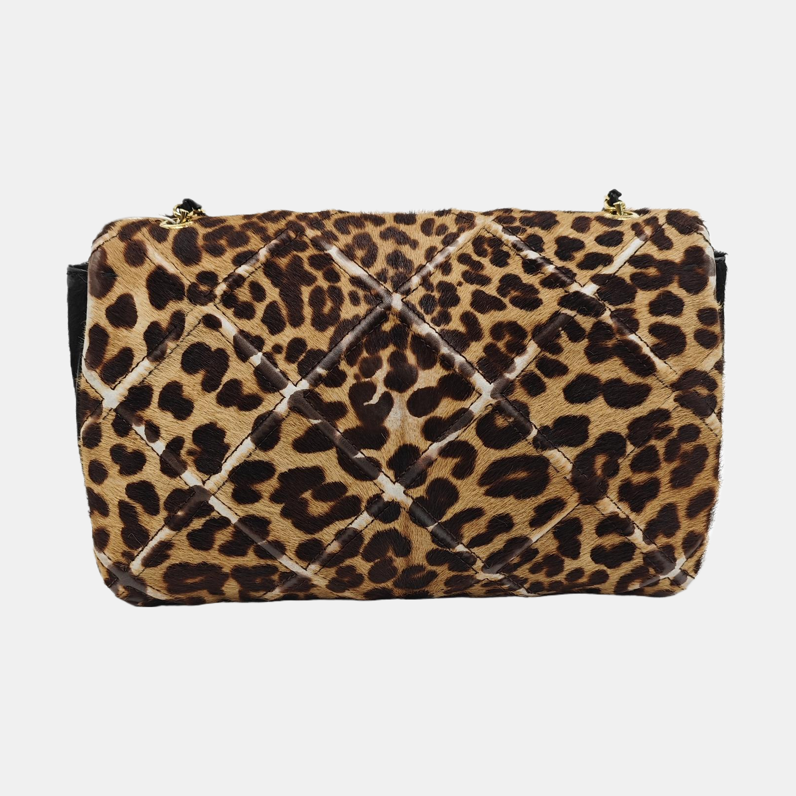 Horsehair Shoulder Bag Brown