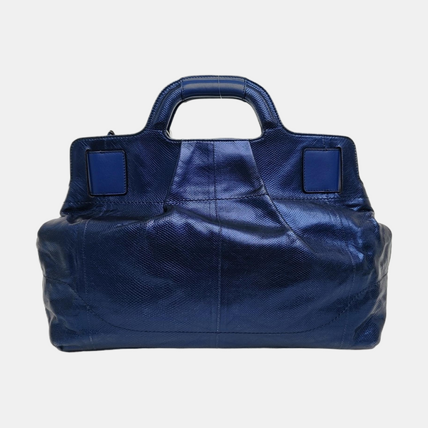 Gancio Calfskin Blue