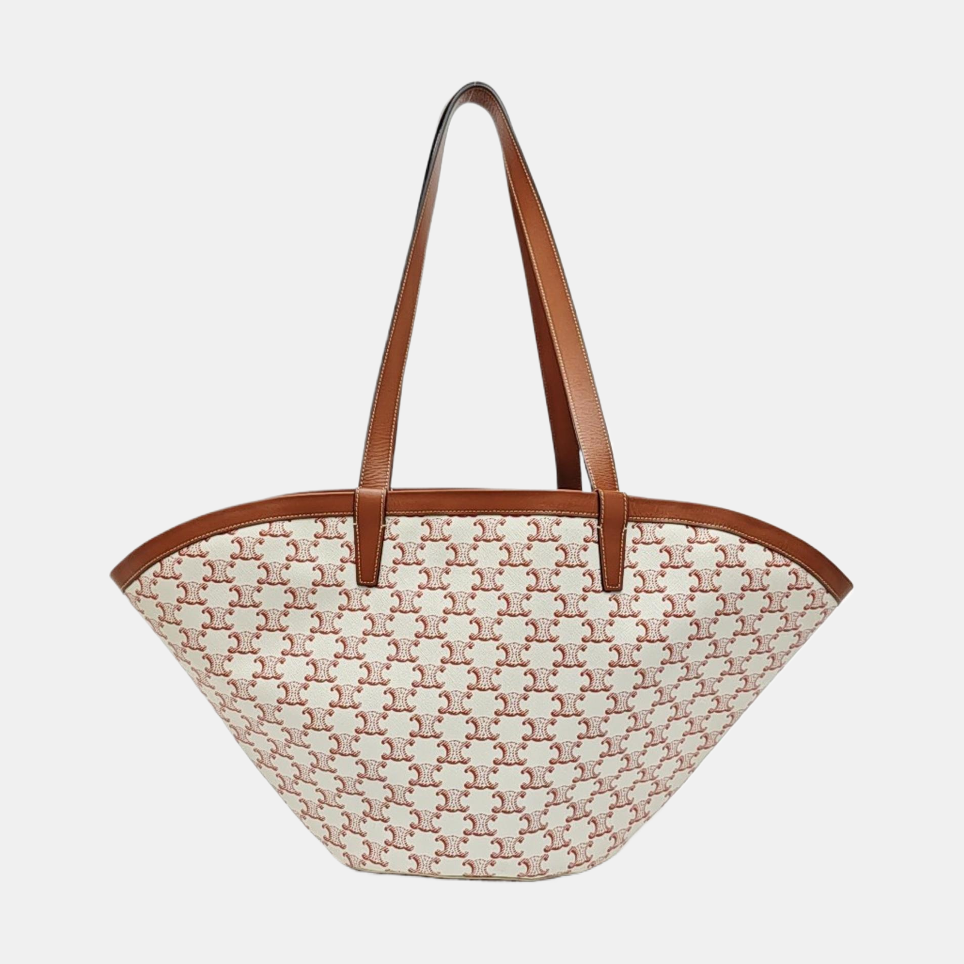 COUFFIN Medium Coated Canvas White