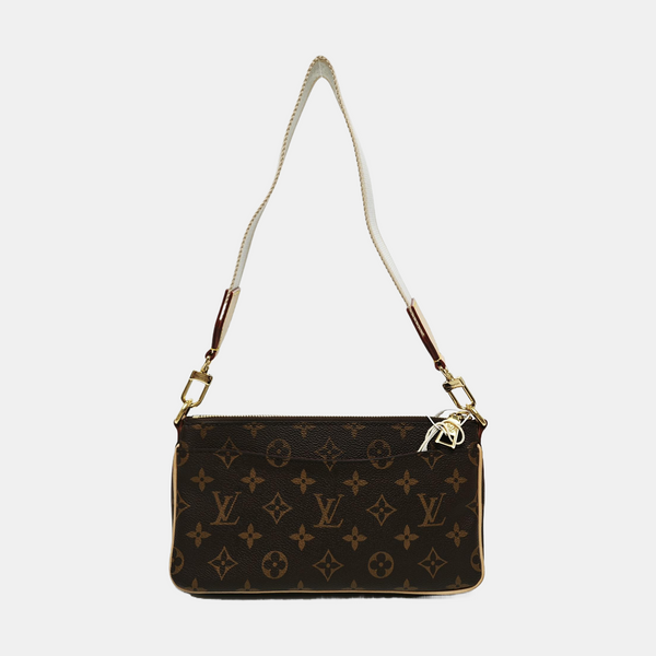 VIVA CITE Monogram Coated Canvas Brown