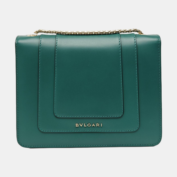 SERPENTI FOREVER Small Calfskin Green