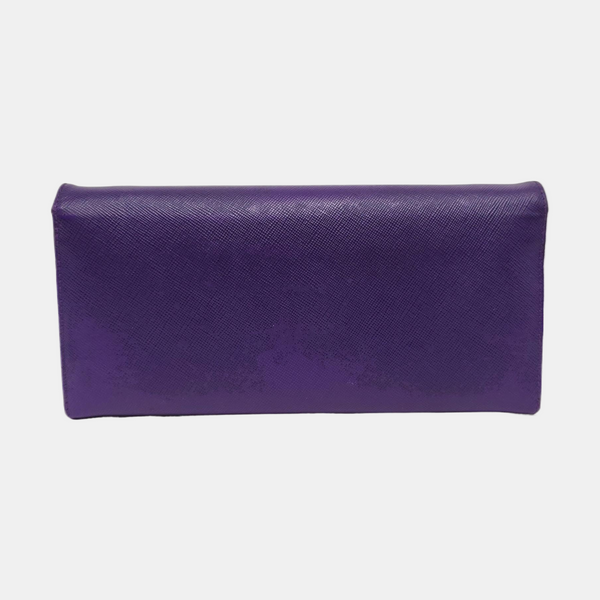 Calfskin Shoulder Bag Purple