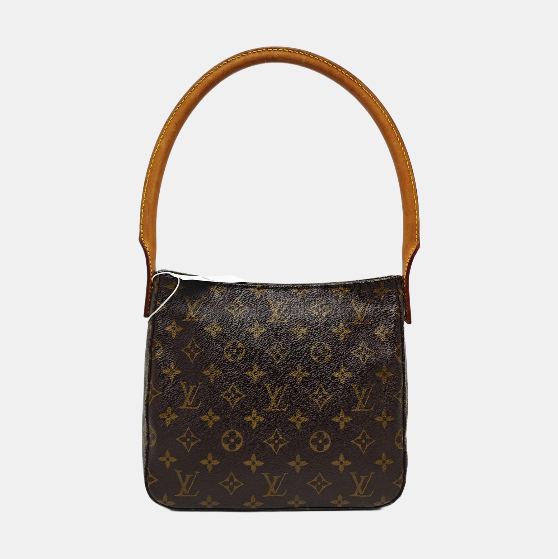 LOOPING MM Monogram Coated Canvas Brown