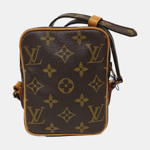 AMAZON Monogram Coated Canvas Brown
