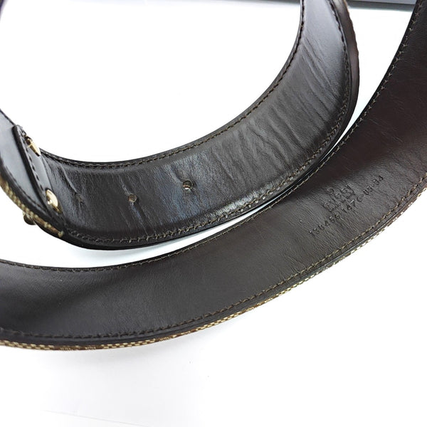 Fabric Belt Brown