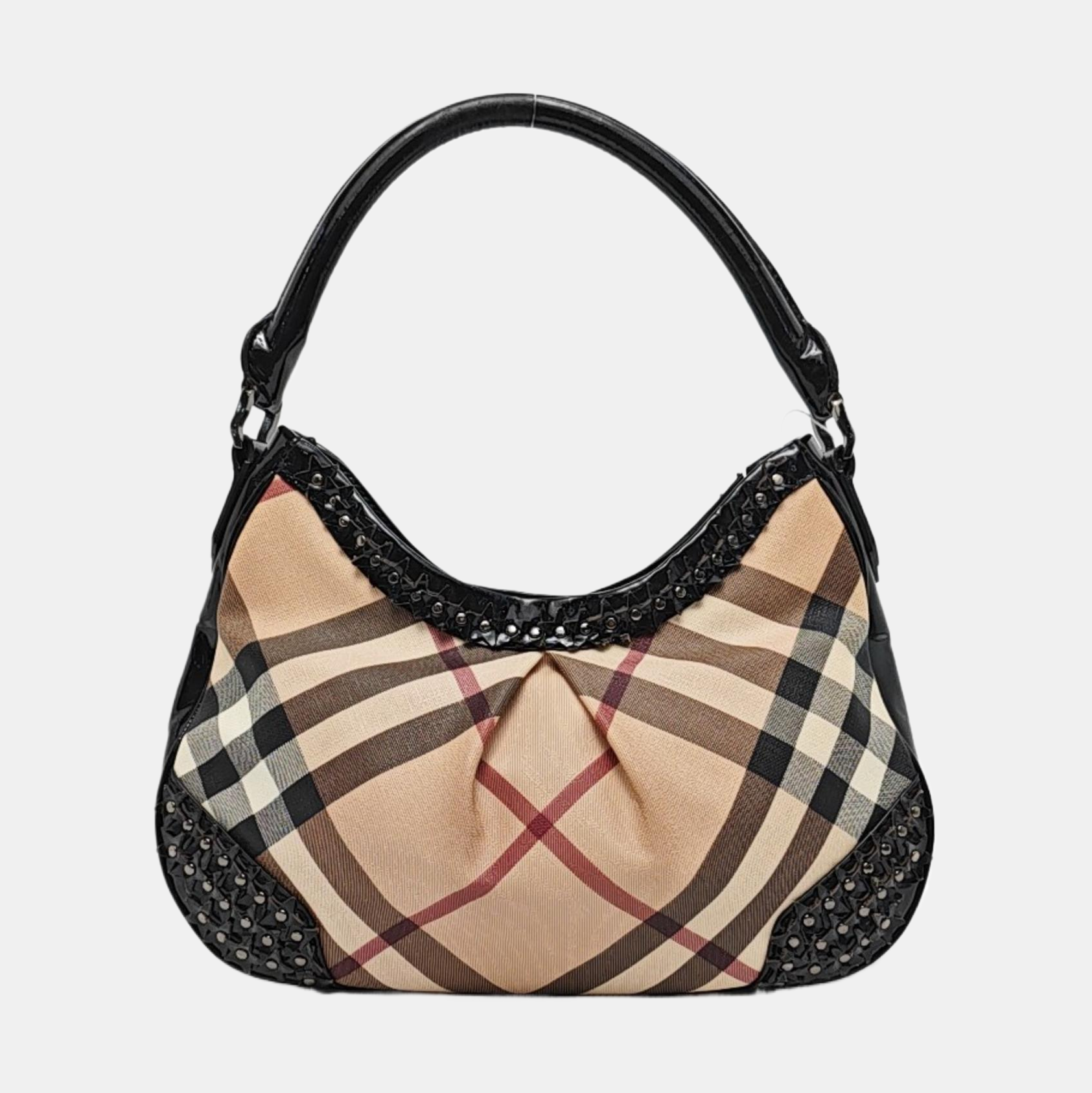 Coated Canvas Top Handle Bag Multicolor