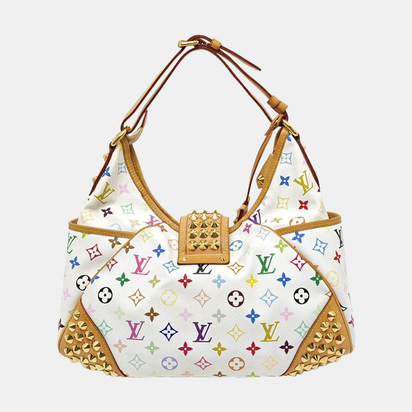 LV × TM CHRISSIE Monogram Coated Canvas White