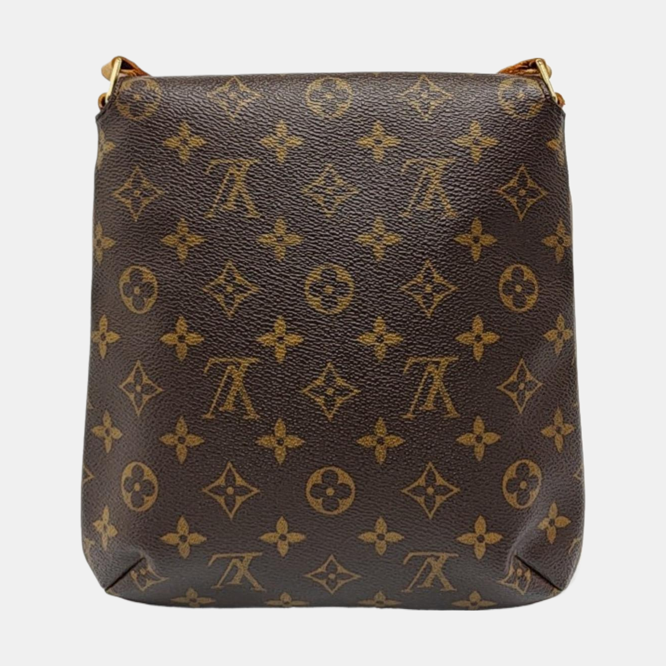 MUSETTE TANGO Monogram Coated Canvas Brown