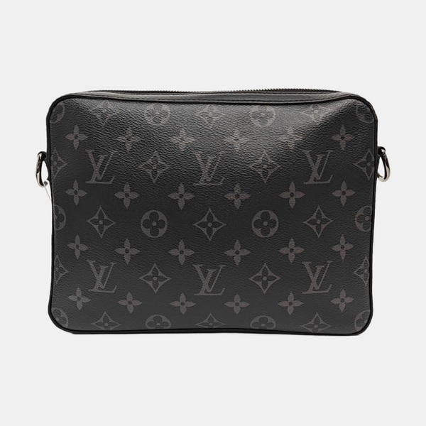 TRIO Monogram Coated Canvas Gray