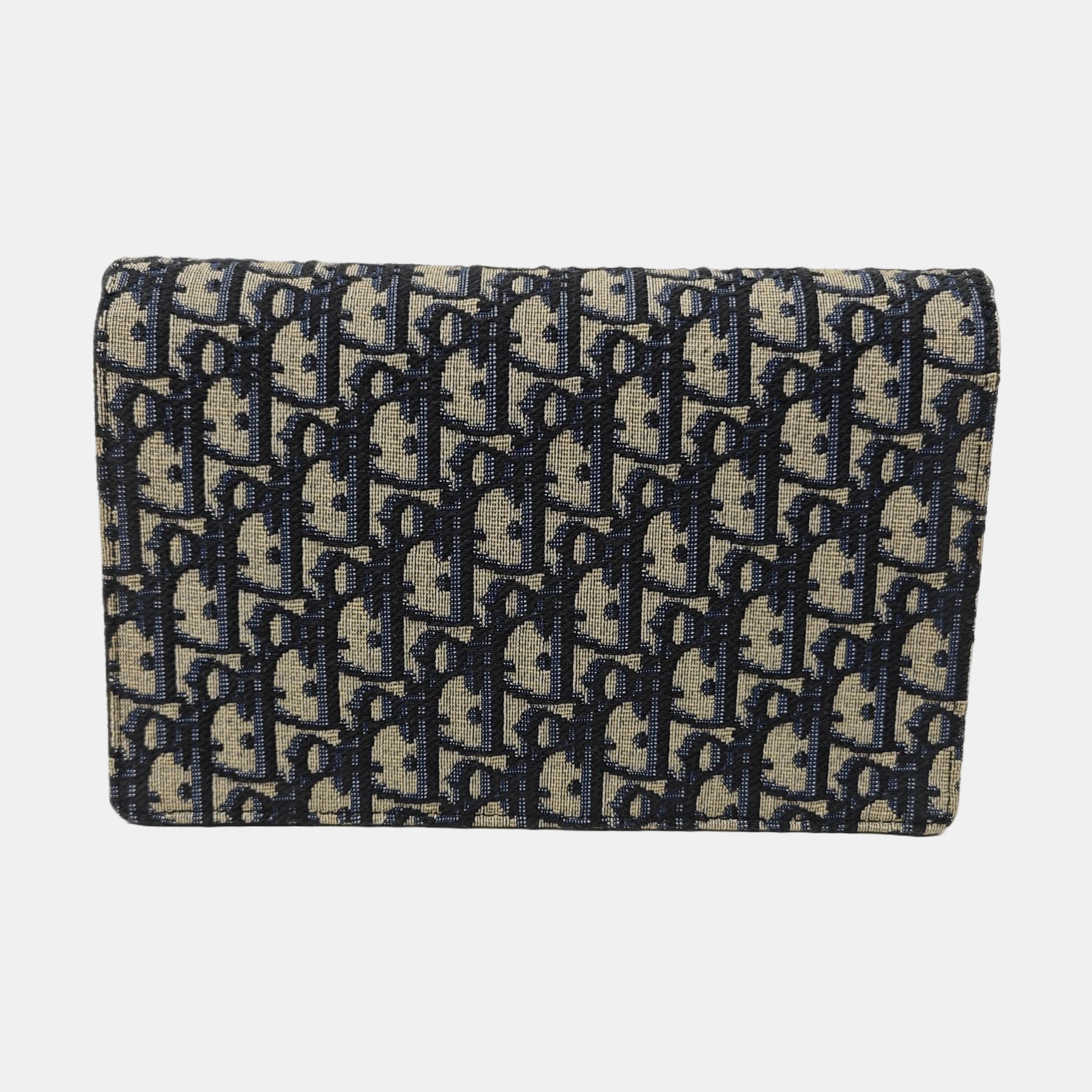 Saddle Mini Oblique Canvas Blue
