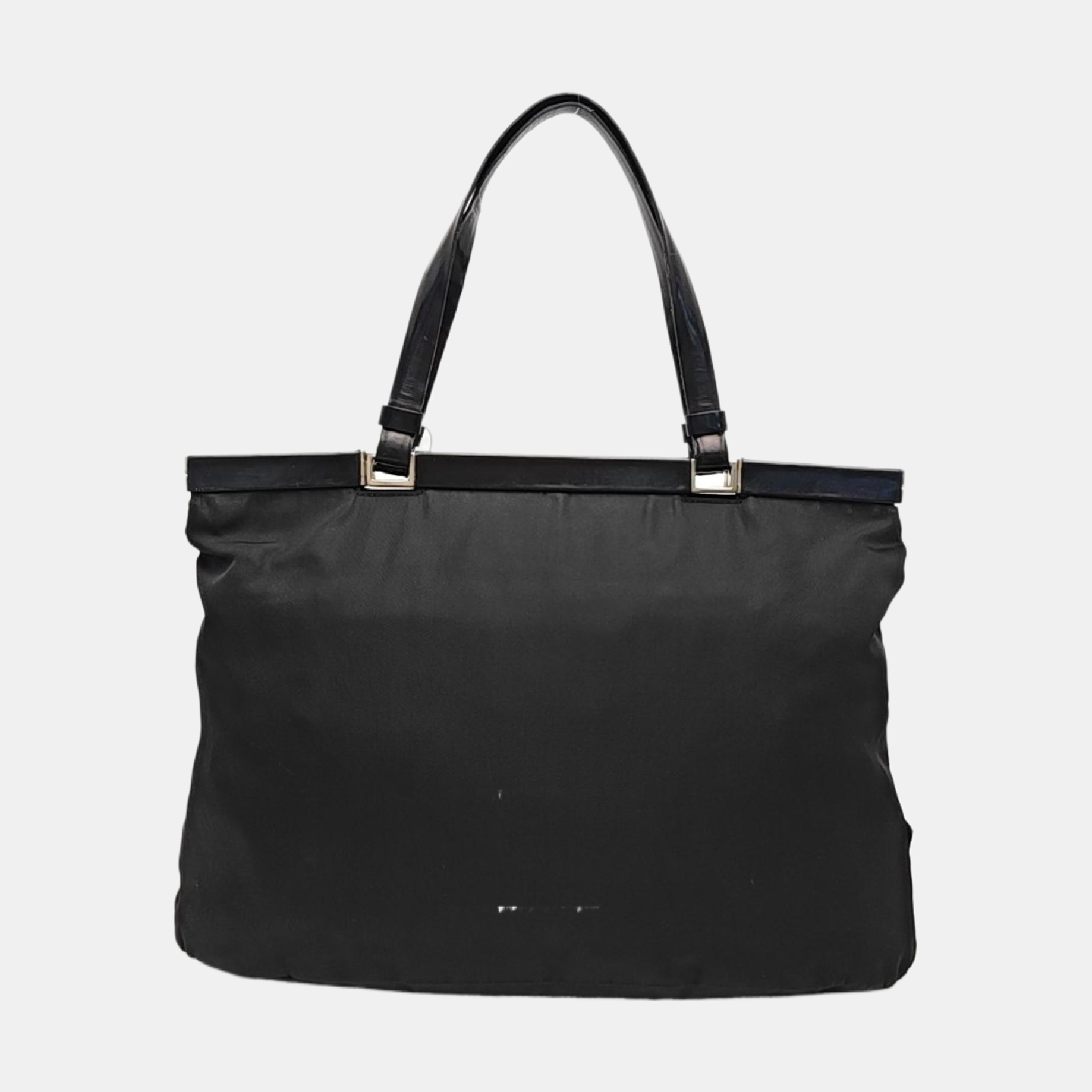 Nylon Tote Bag Black