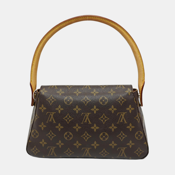 LOOPING PM Monogram Coated Canvas Brown