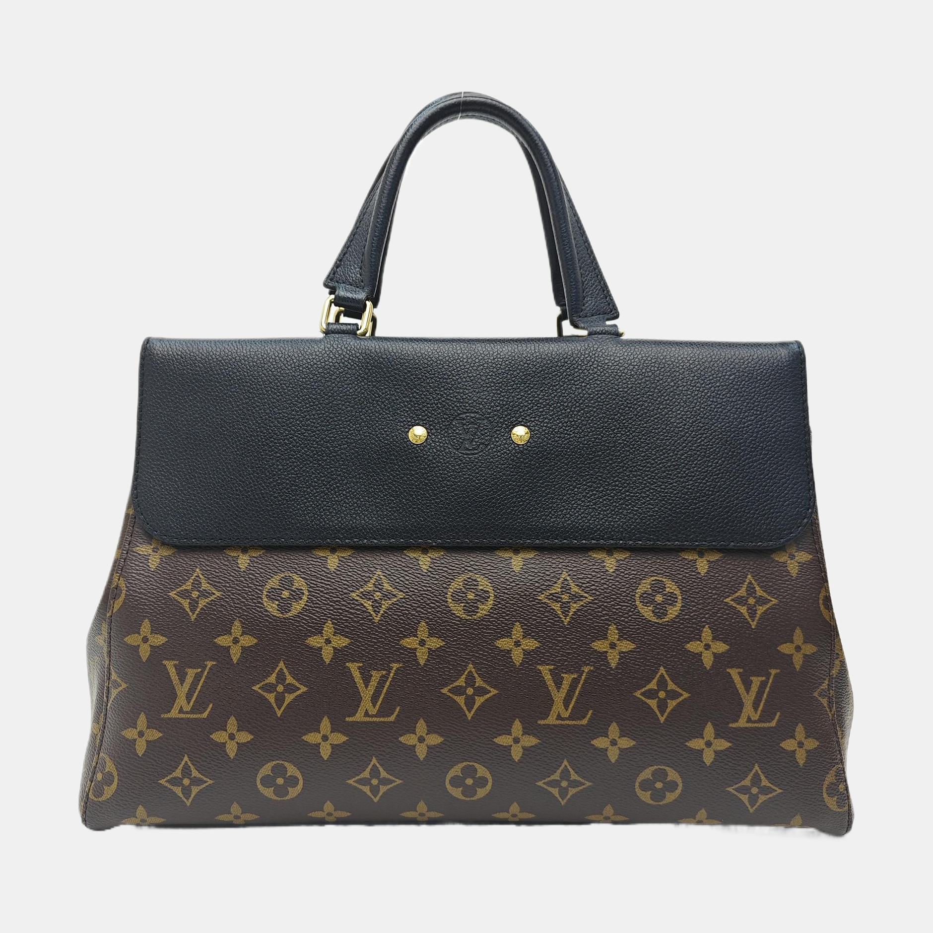 VÉNUS Monogram Coated Canvas Brown