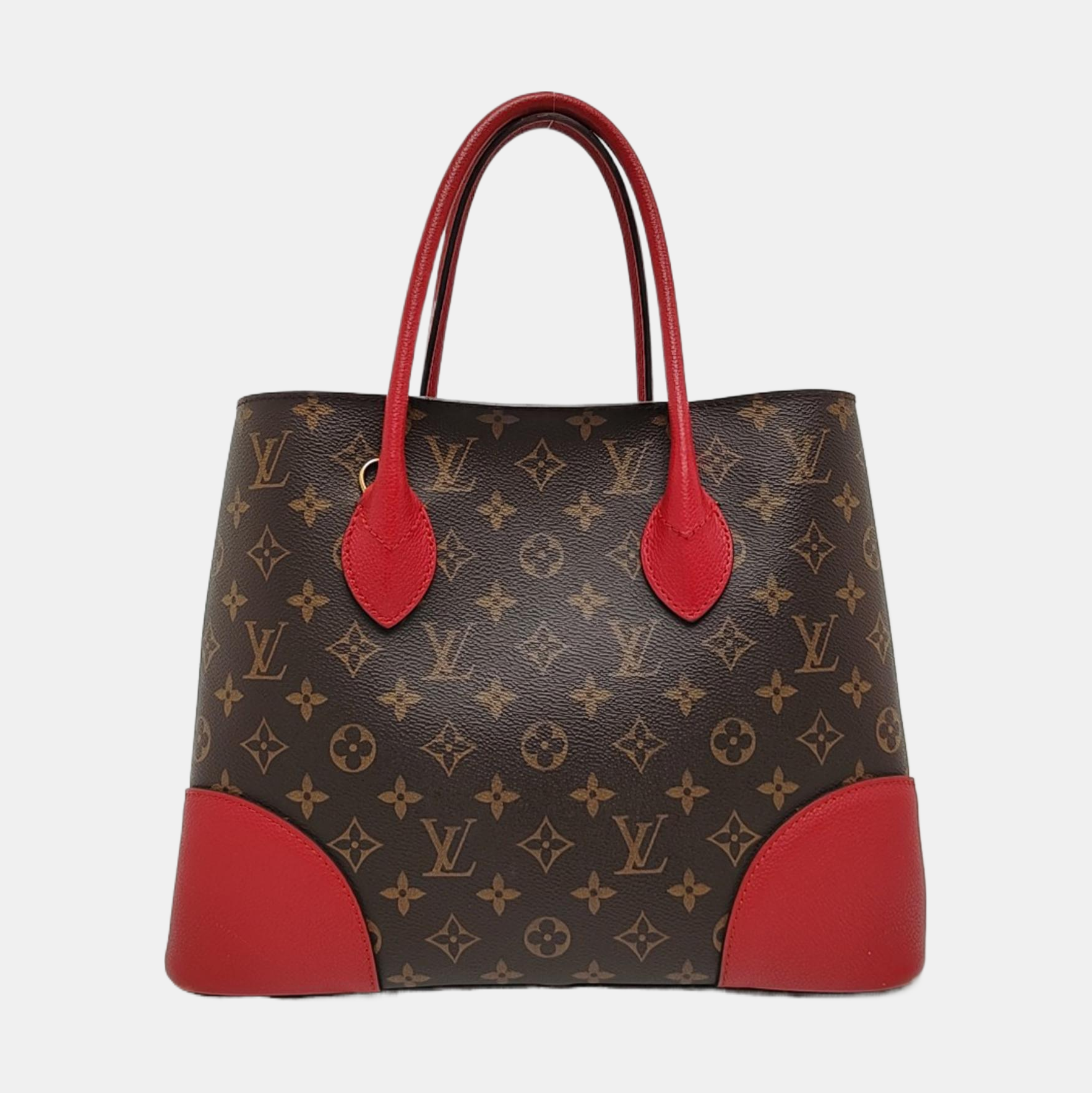 FLANDRIN Monogram Coated Canvas Brown