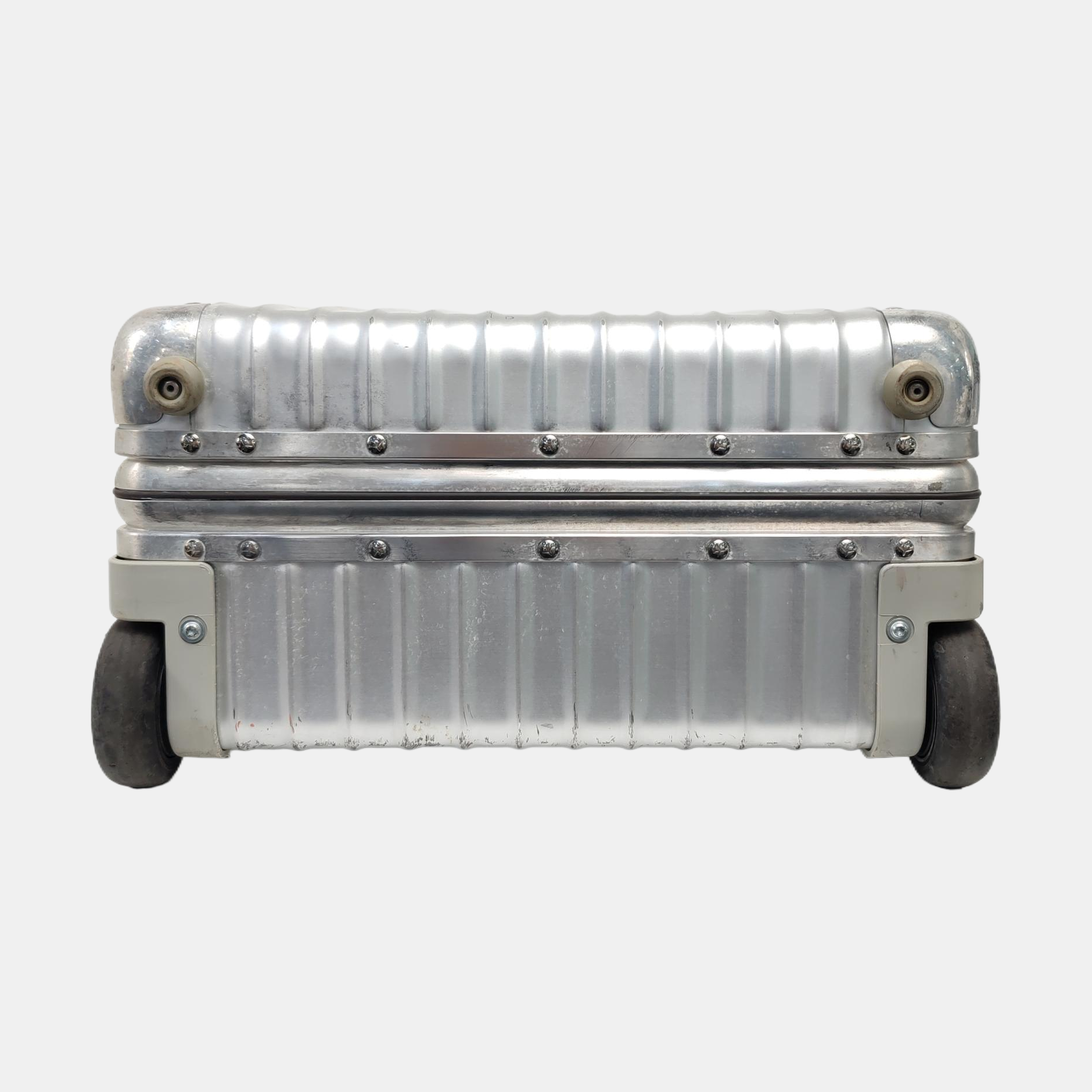 Special Material Luggage Silver