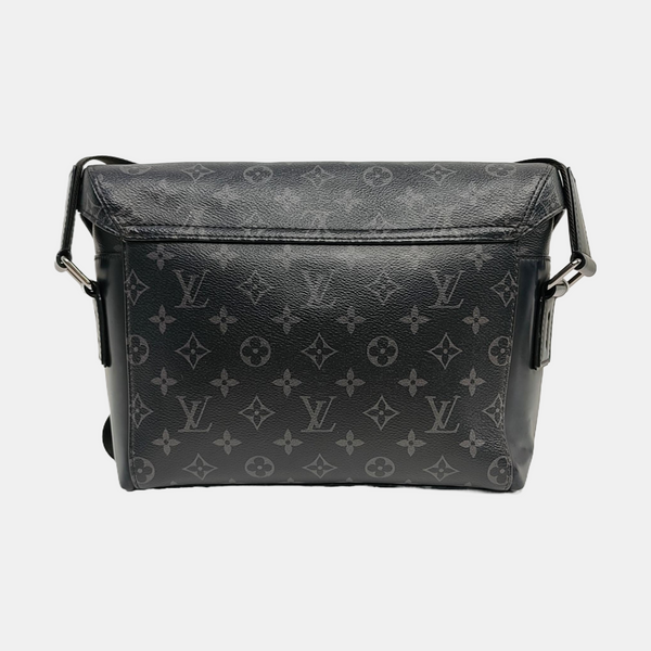 VOYAGER PM Monogram Coated Canvas Black