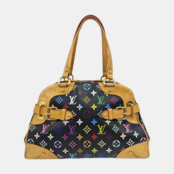 LV × TM CLAUDIA Monogram Coated Canvas Black