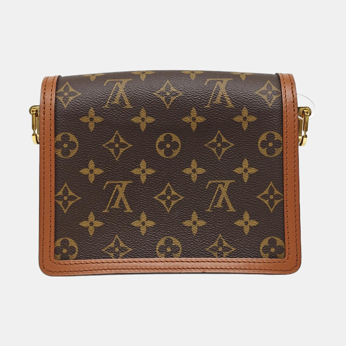 DAUPHINE Mini Coated Canvas Brown