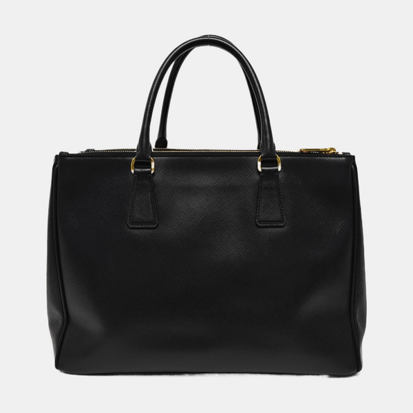 Galleria Medium Saffiano Calfskin Black