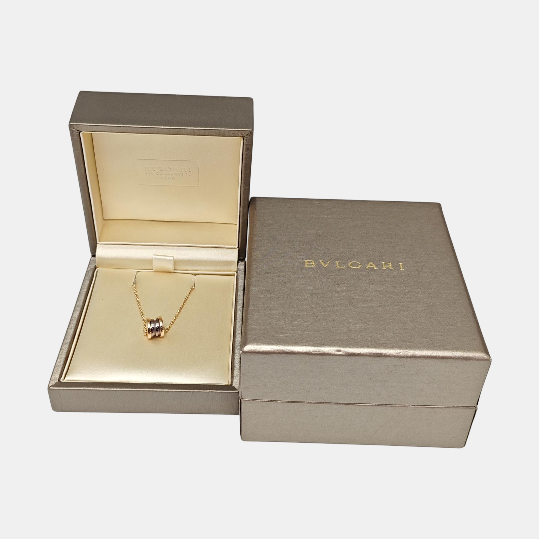 B.ZERO1 18k Rose Gold Necklace