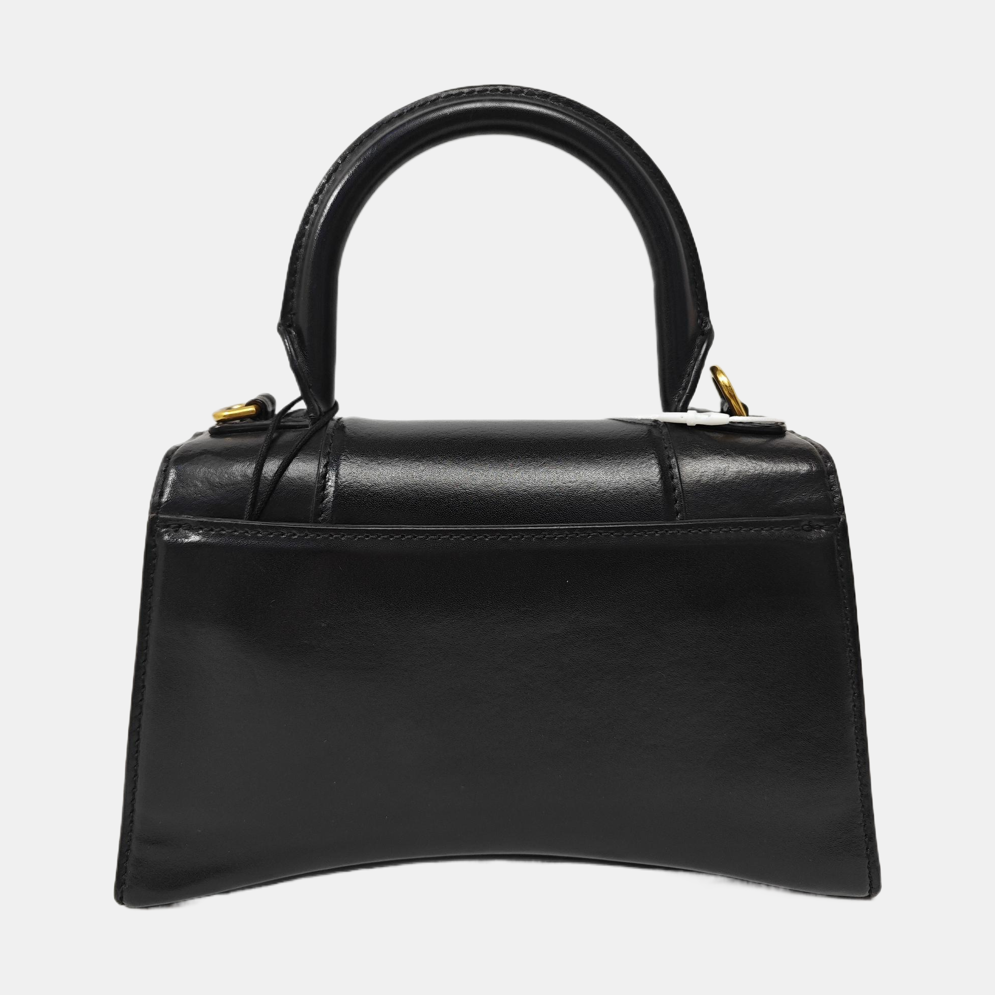 Hourglass XS Calfskin Black
