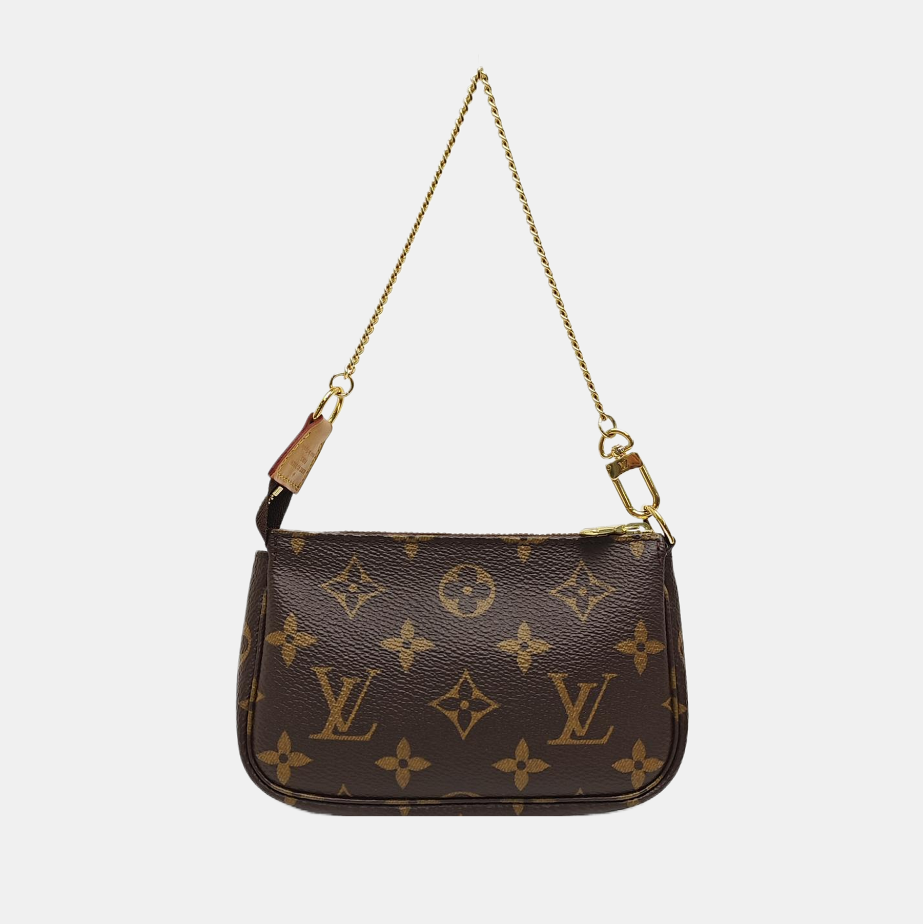 ACCESSOIRES Mini Monogram Coated Canvas Brown
