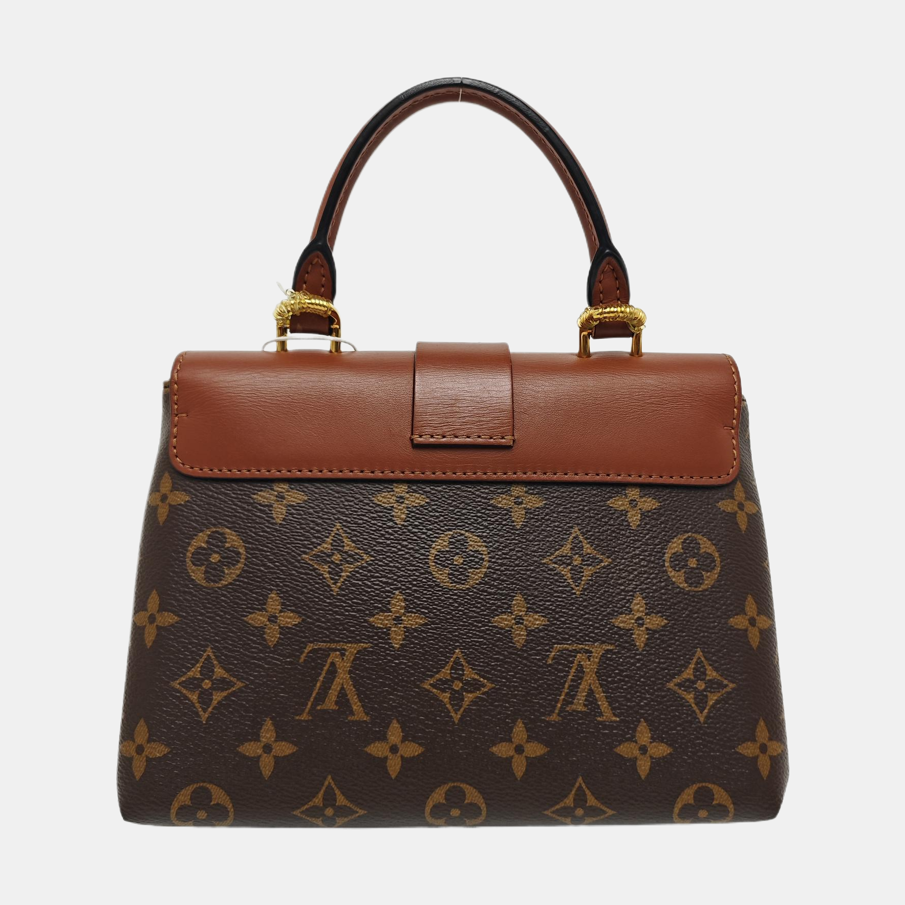 LOCKY BB Monogram Coated Canvas Brown